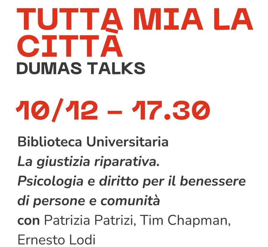 La giustizia riparativa. Psicologia e diritto per il benessere di persone e comunità